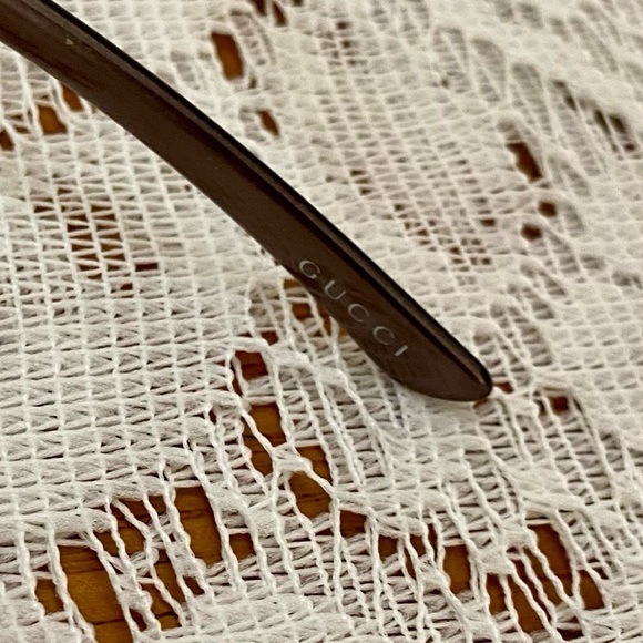 Gucci, Italy, Brown Wrap Sunglasses GG250 N/S NH4 58#25 125 - Picture 10 of 12